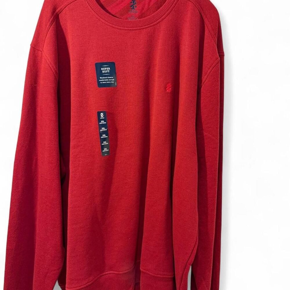 Izod Men's Red Sweatshirt XXL